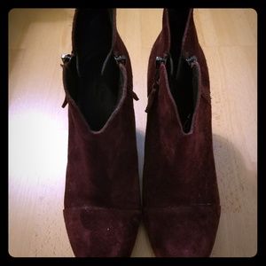 Rag & Bone magenta booties